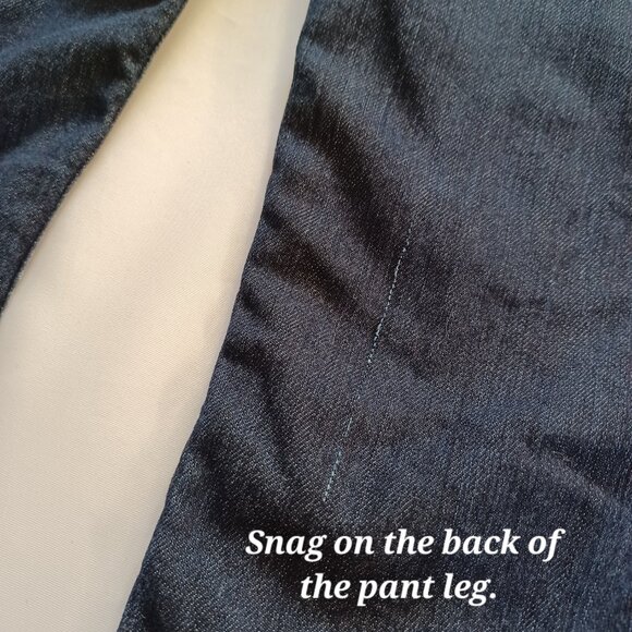 Silver Womens Jeans Suki Capri Cropped Dark Wash Midrise Stretch Size 28  30x26 - Picture 7 of 13